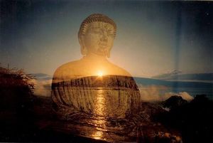 buddha and sun