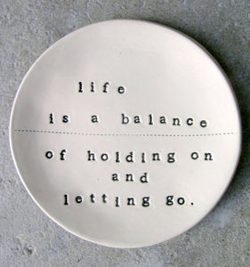 Rumi quote - letting go